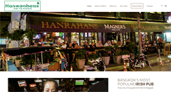 Desktop Screenshot of hanrahansbangkok.com